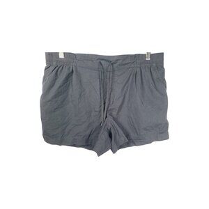 Columbia Women's Black Drawstring Outdoor Trail Athletic Shorts Size L